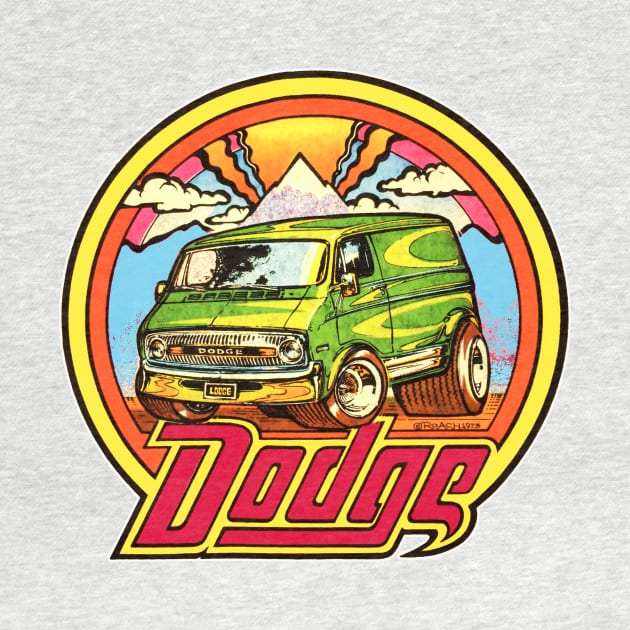 Early 70s Dodge Van by DCMiller01